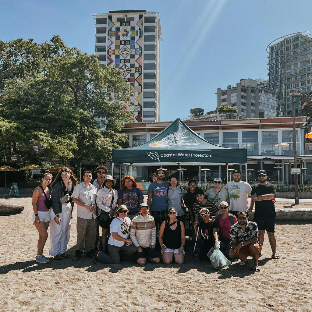 Canada Day Aftermath Beach Clean Up