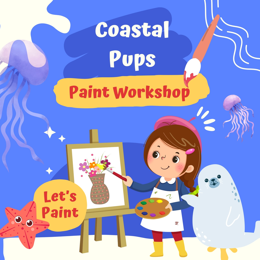 Under the Sea: Paint Party with Coastal Pups